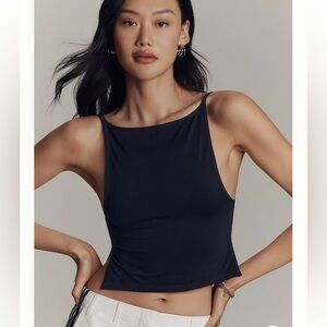 NWT By Anthropologie The Renna Seamless Apron Tank